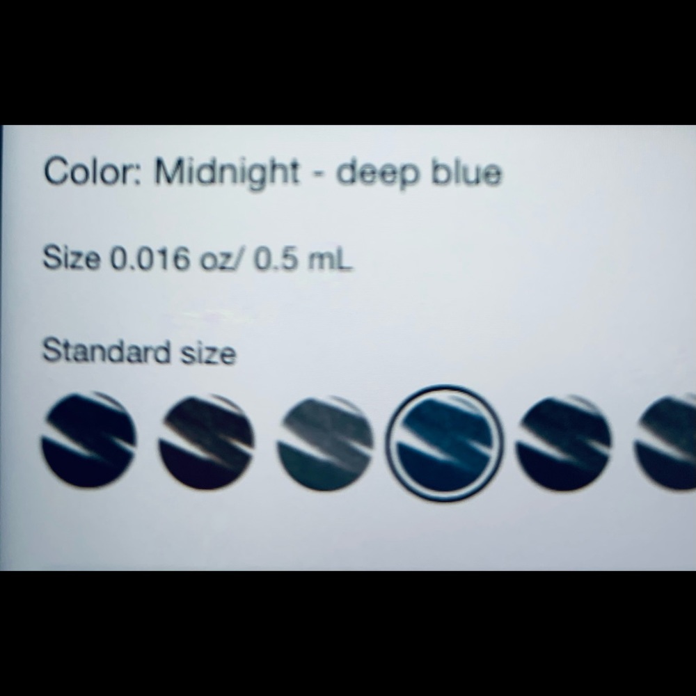 STILA STAY ALL DAY WATERPROOF LIQUID EYE LINER MIDNIGHT - Picture 2 of 4